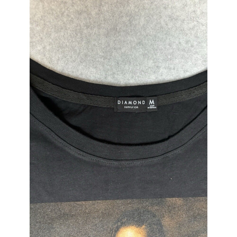 Women’s DIAMOND SUPPLY CO.‎ Cassie Night Swim T-Shirt Size Medium New Black - Picture 3 of 8